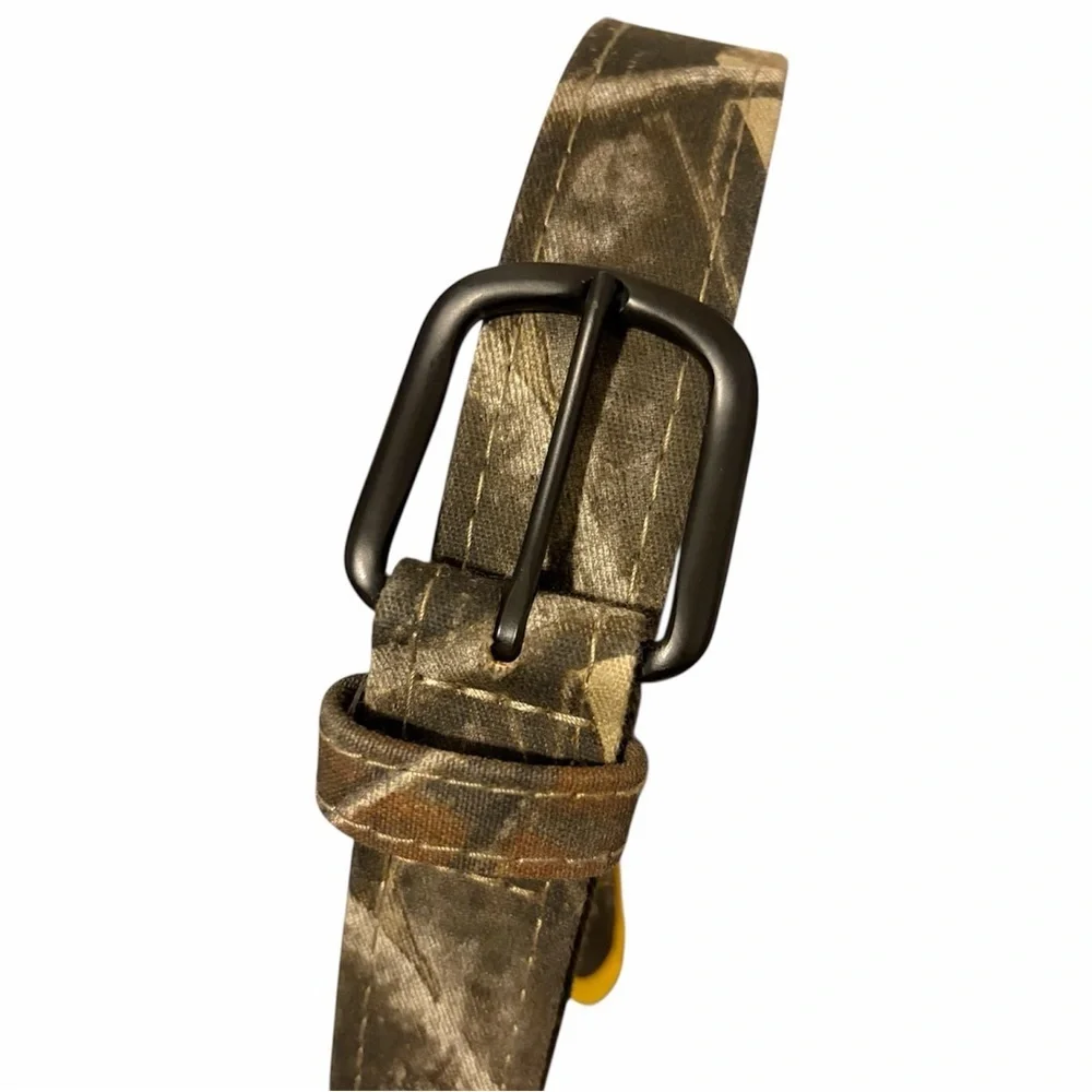 Camo Print Men's Belt with Matte Black Buckle OZARK TRAIL 30-38 CAMOUFLAGE NEW 🆕
